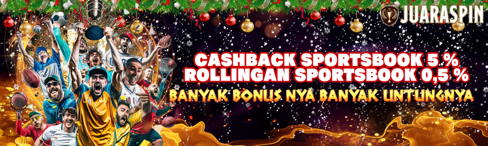 Cashback 5% dan Rolingan 0.5% buat taruhan sportbook makin untung.